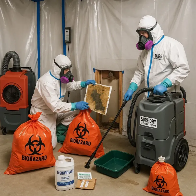 Contaminated Water Handling Protocols process in Rapid City, MI