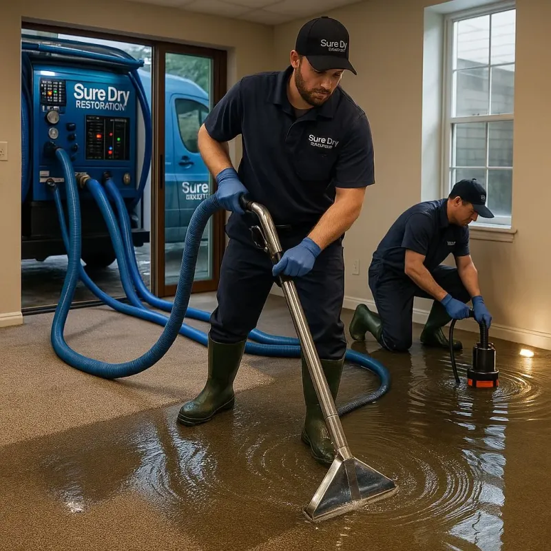 Water Extraction and Removal process in Rapid City, MI